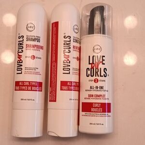 LUS shampoo, conditioner & all in one.